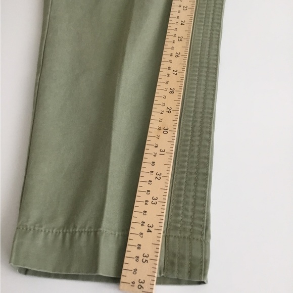 TALBOTS SLIM CARGO PANT 16P green - Picture 8 of 10